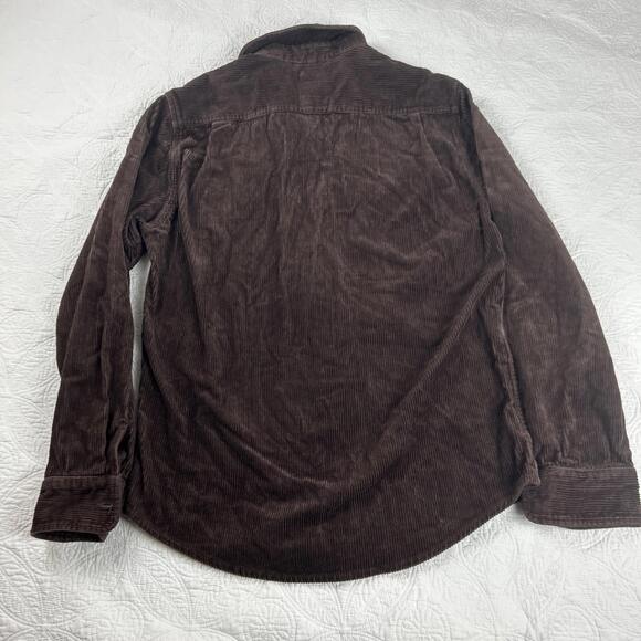 Relwen Cord Workshirt Espresso Brown Corduroy Sz M NWOT $178 Huckberry Exclusive - Picture 7 of 7